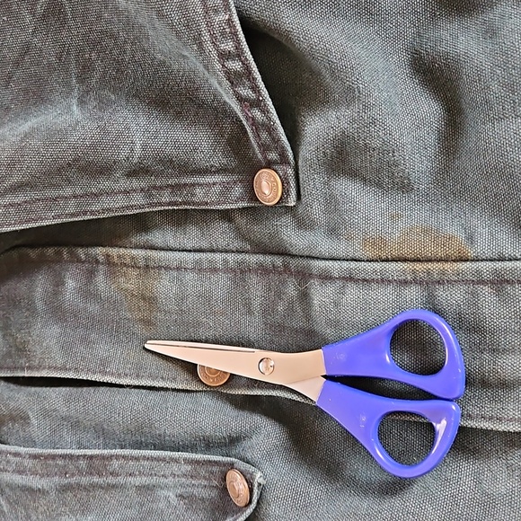 Vintage 90's Carharrt Duck Cape, Duster, Barn Coat Size XXL - Picture 9 of 13